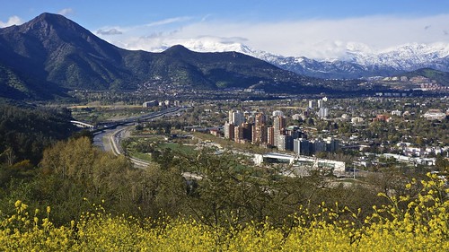 chile city parque santiago primavera de landscape spring ciudad paisaje metropolitano 2013