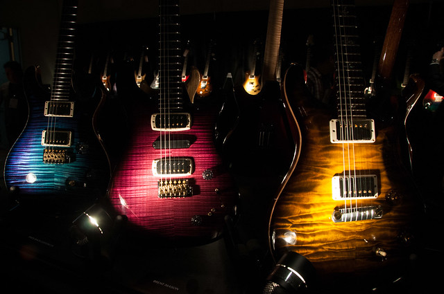 Photo：Paul Reed Smith exhibit at NAMM 2014 By ArtBrom