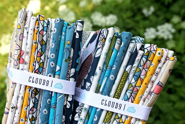 Sarah Watson's new organic Arcadia collection for Cloud9 Fabrics