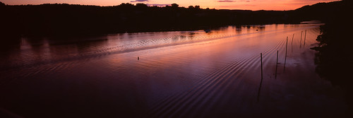 monongahelariver monongahela pennsylvania unitedstates sunset colorful film fujifilm panorama
