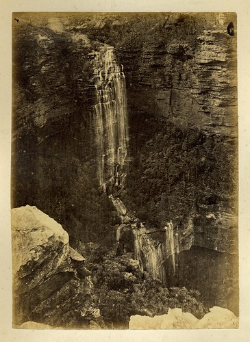 history vintage waterfalls albumen wentworthfalls photoprint njcaire angloaustralianphotocompany