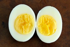 3-minute hard boiled egg