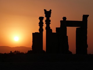 Atardecer en Persépolis