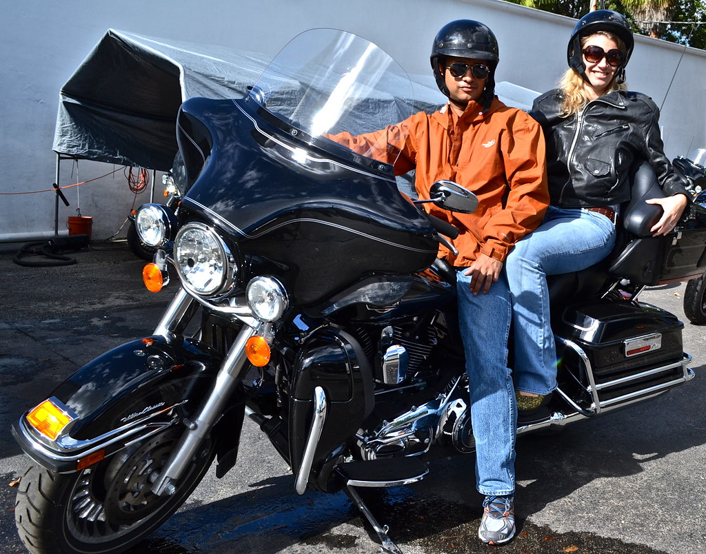 Couples Travel - Harley Davidson Biker Couple