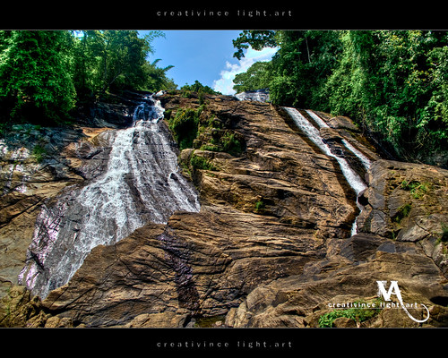water rocks kerala waterfalls thrissur charpa creativince
