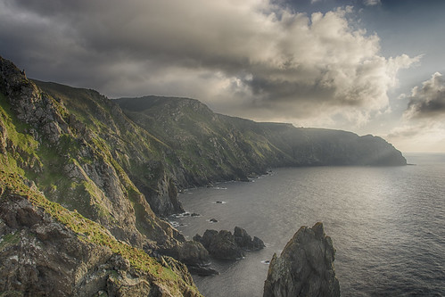 ocean sunset sea españa cliff coast seaside spain atlantic galicia cariño cantabric