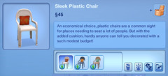 Sleek Plastic Chair