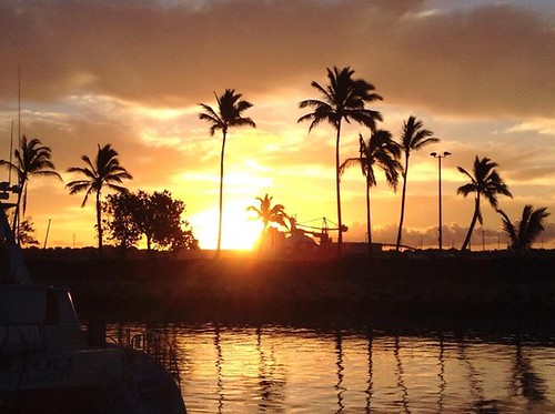 vacation sunrise hawaii
