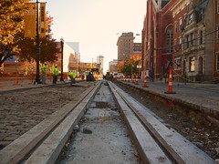 Cincinnati Streetcar Construction
