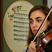Niece playing viola (170mm / 255mm; 1/100; f/6.3)