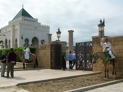 Entrada al Mausoleo Mohammed V