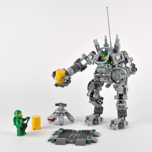 indtryk talentfulde Kedelig LEGO 21109 Exo-Suit, part 3 review | Brickset