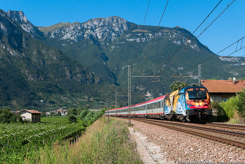 zug taurus alto wagner treno trentino altoadige ec verdi trenitalia avio adige treni veneto eurocity 1216 sudtirol e190 livrea 1216019 e190019 trenord