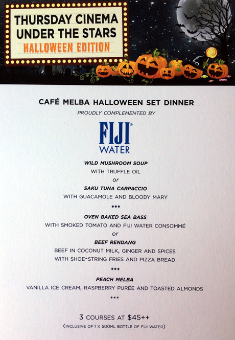 Cafe Melba October Specials