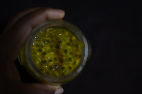 Nigerian passion fruit in a jar