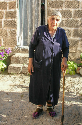 2006 armenia kosh garden people portrait village aragatsotn