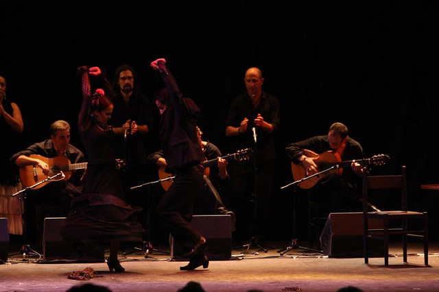 Bodega - Spectacle de fin de fiesta Maestros par le Taller Flamenco