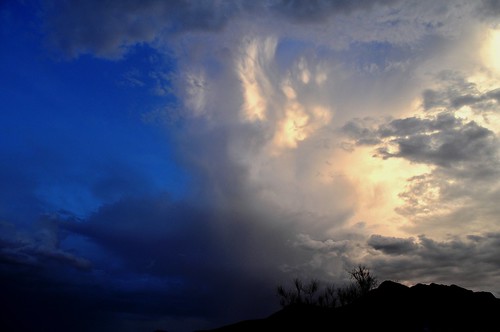summer sky southwest west rain weather evening texas view desert border scenic elpaso juarez