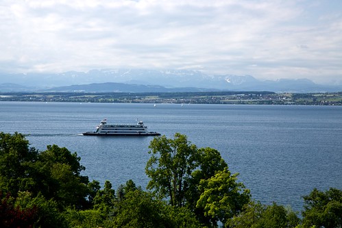 alps ferry view bodensee lakeconstance