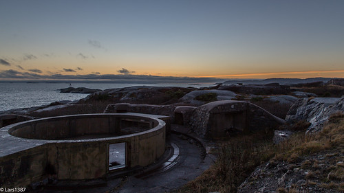 winter sunset sea norway december wwii 6d sandefjord vestfold folehavna canon6d wwiigunposition