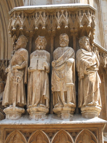 Saints at the Cathedral in Tarragona. From Three Day Trips from Barcelona