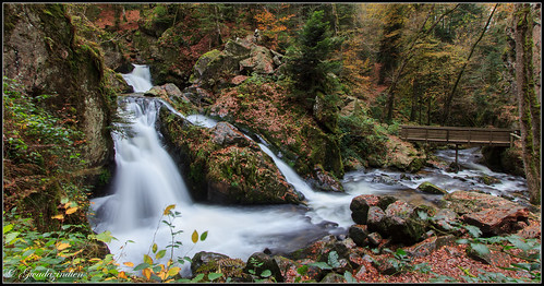 eau cascades chute rocher forêt rivières