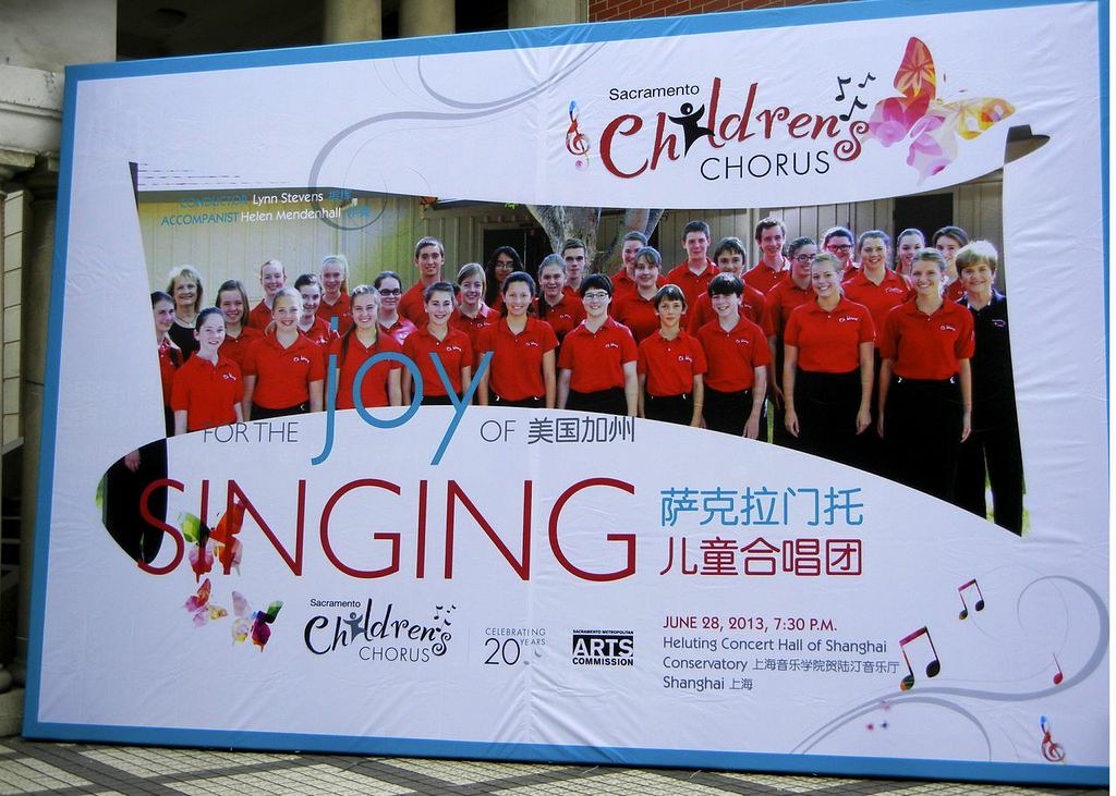 Sacramento Children's Chorus 2013 Tour of China