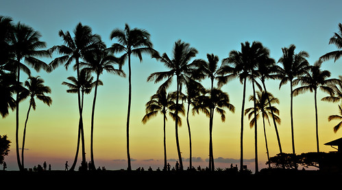 sunset beach hawaii soleil coucher kauai hawaiian poipu govisithawaii