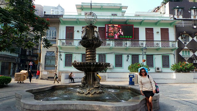 wishing fountain in Macau