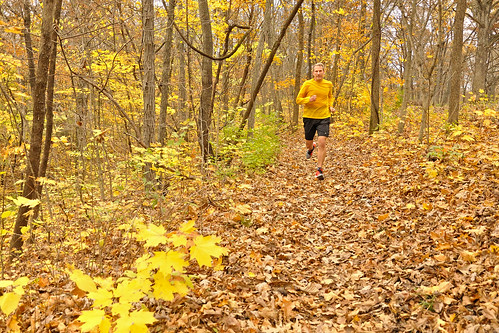 dan sports flickr running trailrunning lakegeode geodestatepark danvilleiowa autumn fall