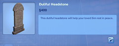 Dutiful Headstone