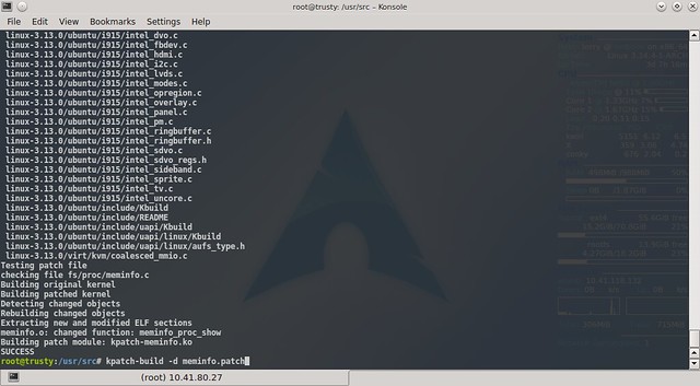 kpatch-build on Ubuntu