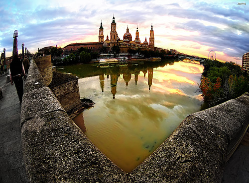 sunset paisajes architecture geotagged atardecer golden landscapes arquitectura olympus fisheye zaragoza octubre gettyimages paisatges capvespre basílicadelpilar specialtouch quimg aiguaicel quimgranell joaquimgranell afcastelló obresdart gettyimagesiberiaq2