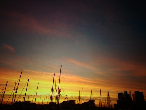 sunset sky boats suffolk waterfront ipswich 2013 xperia flickrandroidapp:filter=none
