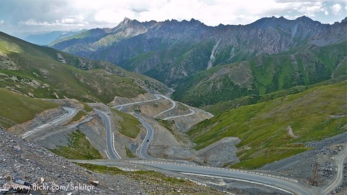 road pass centralasia kyrgyzstan osh kirgistan kirgisien sarytash pamirhighway earthasia