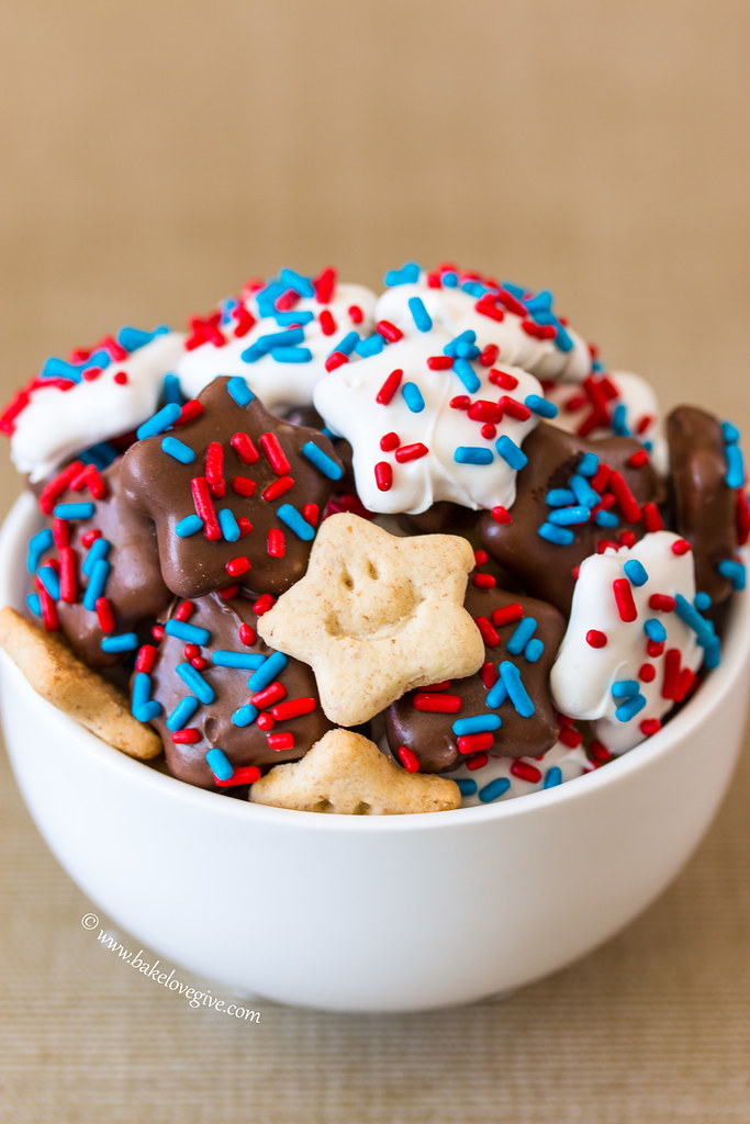 Patriotic S'mores Cookies