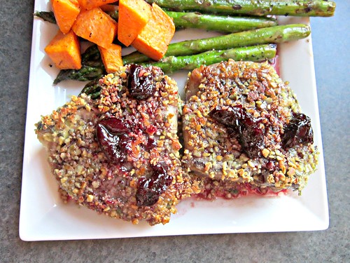 Lamb Chops with Cherry Port Sauce 007