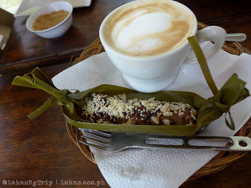 Hot Peppermint Coffee and Special Suman at Seagull Coffee Shop at Lorega, Kitaotao, Bukidnon