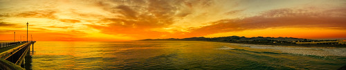 new newzealand christchurch panorama sunrise landscape dawn pier brighton canterbury zealand tif 16bit hugin ilce7
