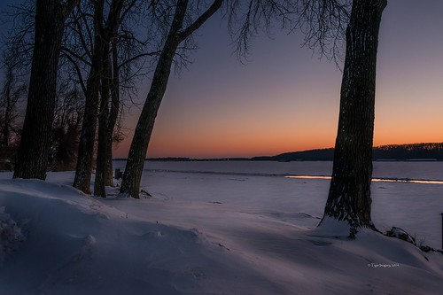 sunset snow landscape illinois nikon mississippiriver nationalgeographic quincyil nikond800e
