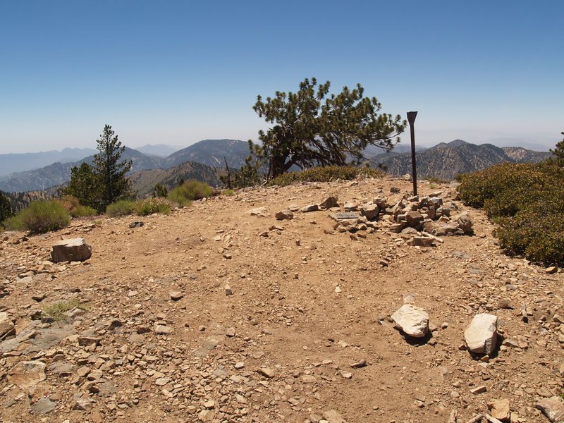  Throop Peak Summit - elevation 9138 feet