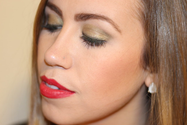 Living After Midnite: Makeup Monday: Holiday Red