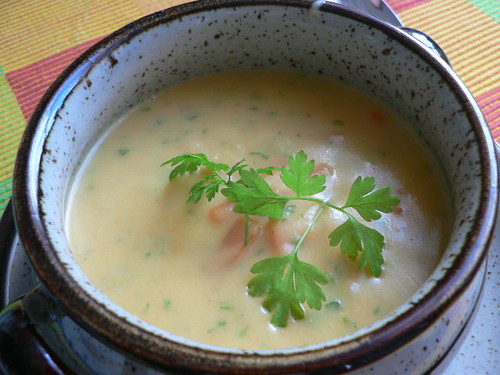 Chervil potatoe soup 003
