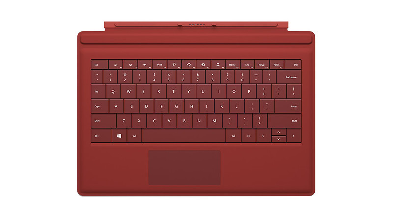 Surface Pro 3 - Type Cover (Red)