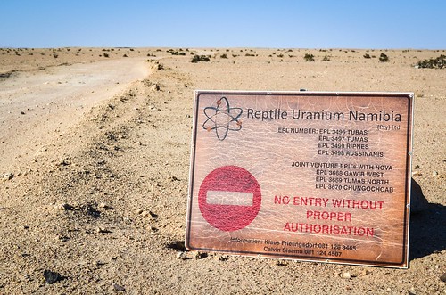 Uranium exploration in Namibia