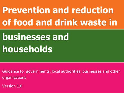 聯合國發表首版指南，教如何避免食物浪費。（來源：聯合國環境署）