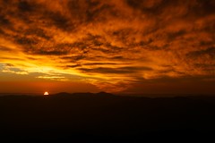 Sunset in La Silla Observatory