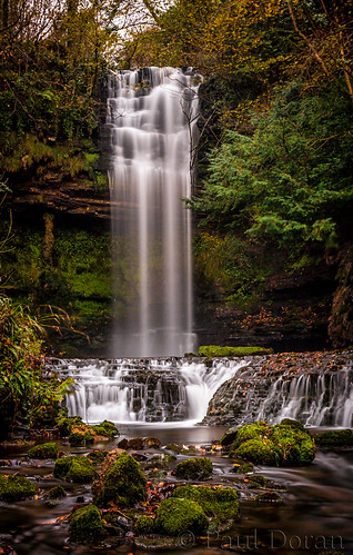 river landscape waterfall eire sligo glencar countysligo westofireland glencarwaterfall