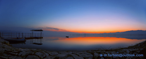 lake sunrise dawn nikon view dusk nikkor 70200mm d600 uchali