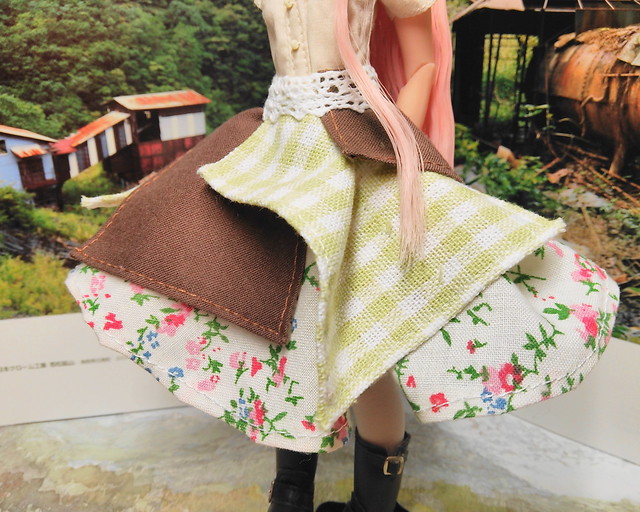 Handmade "Layered skirt"